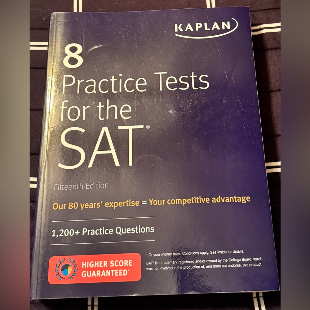 SAT Practice Test Book New